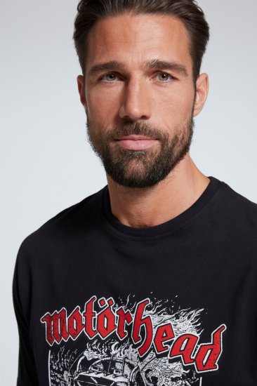 JP1880 Motörhead Graphic Band T-Shirt Black - T-shirts - T-shirts i store størrelser - 2XL-14XL