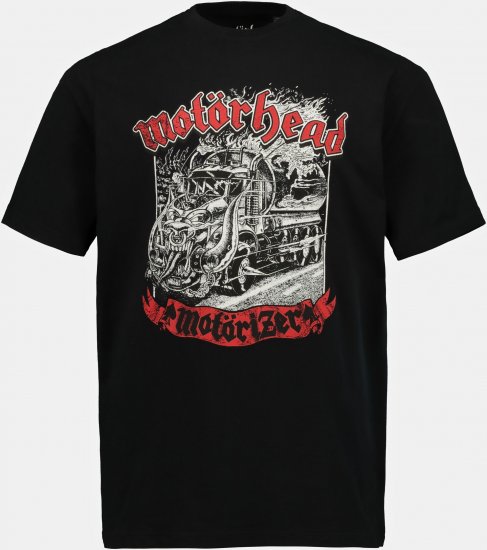 JP1880 Motörhead Graphic Band T-Shirt Black - T-shirts - T-shirts i store størrelser - 2XL-14XL