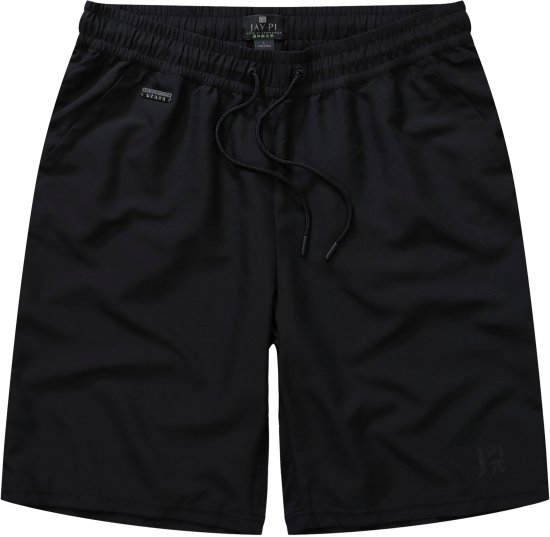 JP1880 QuickDry Tennis Shorts Black - Sportstøj & Outdoor - Sportstøj i store størrelser til mænd