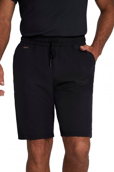JP1880 QuickDry Tennis Shorts Black - Sportstøj & outdoor - Sportstøj i store størrelser til mænd