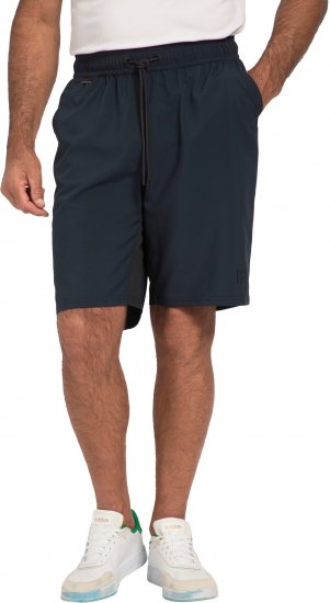 JP1880 QuickDry Tennis Shorts Navy Blue - Sportstøj & outdoor - Sportstøj i store størrelser til mænd