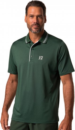 JP1880 QuickDry ProLine Tennis Polo Shirt Dark Green - Sportstøj & outdoor - Sportstøj i store størrelser til mænd