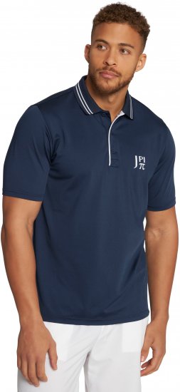 JP1880 QuickDry ProLine Tennis Polo Shirt Dark Blue - Sportstøj & outdoor - Sportstøj i store størrelser til mænd