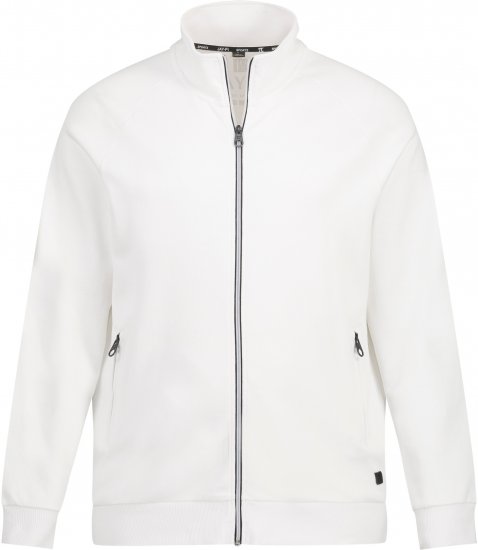 JP1880 Tennis Sweatshirt Snow White - Sportstøj & Outdoor - Sportstøj i store størrelser til mænd