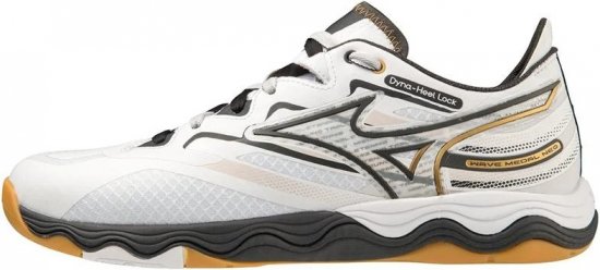 Mizuno 81GA232502 Sneakers White/Black/Gold - Herresko 40-52 - 