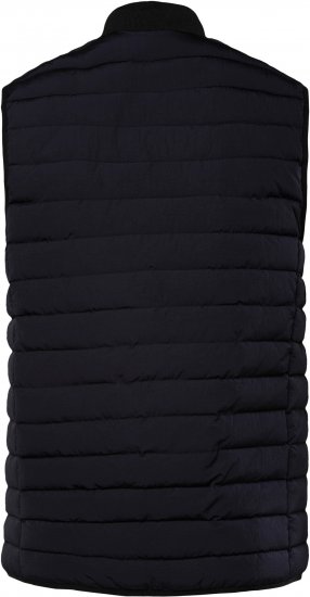 JP1880 Guilted College Collar Golf Vest Dark Navy - Sportstøj & outdoor - Sportstøj i store størrelser til mænd