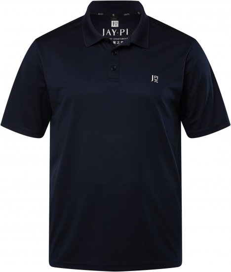 JP1880 FLEXNAMIC® QuickDry Tennis Polo Dark Navy - Sportstøj & Outdoor - Sportstøj i store størrelser til mænd