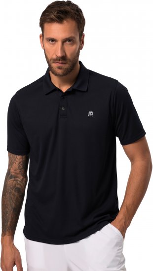 JP1880 FLEXNAMIC® QuickDry Tennis Polo Dark Navy - Sportstøj & outdoor - Sportstøj i store størrelser til mænd