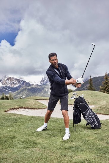 JP1880 Level 2 Double-Layer Fleece Vest Black - Sportstøj & outdoor - Sportstøj i store størrelser til mænd