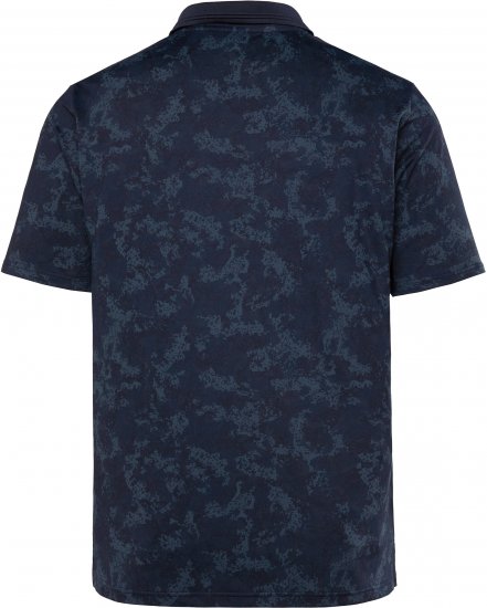 JP1880 Jay-Pi QuickDry AOP Golf Polo Shirt Navy Blue - Polotrøjer - Polotrøjer 2XL-8XL