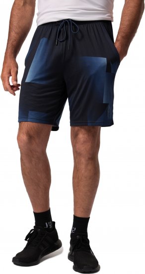 JP1880 FLEXNAMIC® GeoMotion Tennis Shorts Dark Blue - Sportstøj & outdoor - Sportstøj i store størrelser til mænd