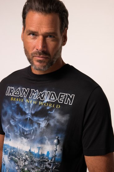 JP1880 Iron Maiden Brave New World T-Shirt Black - T-shirts - T-shirts i store størrelser - 2XL-14XL