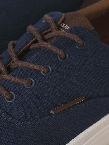 Jack & Jones Lington Canvas Sneakers Navy Blazer - Herresko 40-52 - 