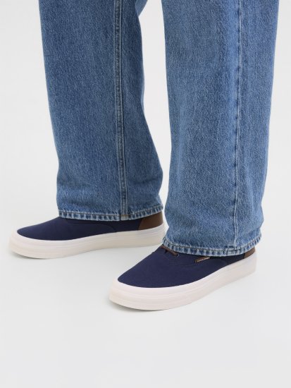 Jack & Jones Lington Canvas Sneakers Navy Blazer - Herresko 40-52 - 