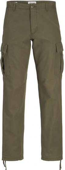 Jack & Jones KANE BARKLEY Cargopants Khaki - Jeans og bukser - Herrejeans og bukser i store størrelser W40-W70