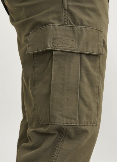 Jack & Jones KANE BARKLEY Cargopants Khaki - Jeans og bukser - Herrejeans og bukser i store størrelser W40-W70