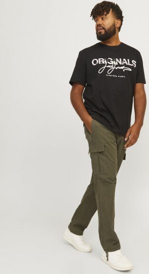 Jack & Jones KANE BARKLEY Cargopants Khaki - Jeans og bukser - Herrejeans og bukser i store størrelser W40-W70