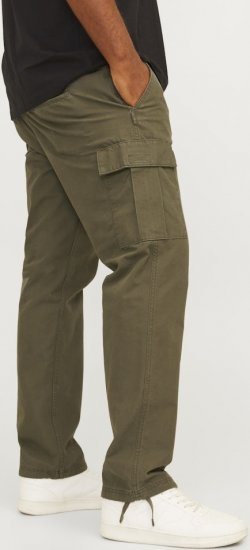 Jack & Jones KANE BARKLEY Cargopants Khaki - Jeans og bukser - Herrejeans og bukser i store størrelser W40-W70