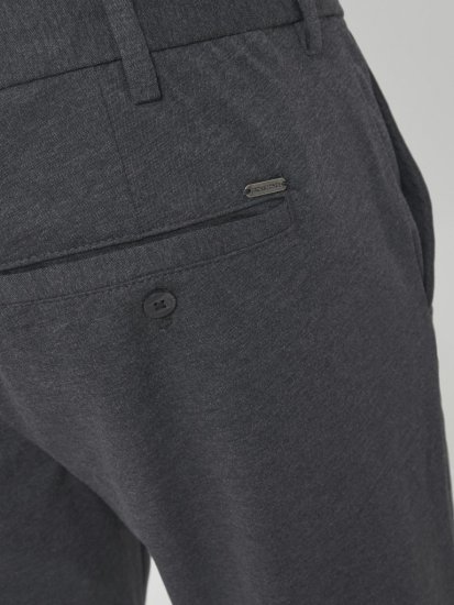 Jack & Jones Marco Cooper Chino Pants Dark Grey Melange - Jeans og bukser - Herrejeans og bukser i store størrelser W40-W70