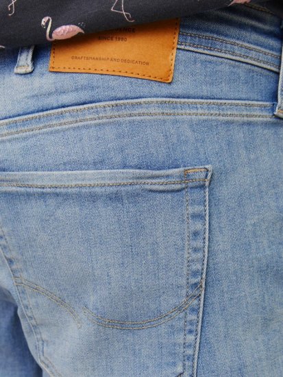 Jack & Jones Rick Original Shorts Blue Denim - Shorts - Shorts i store størrelser - W40-W60