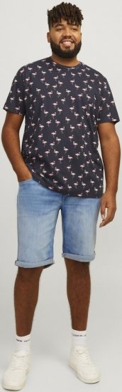 Jack & Jones Rick Original Shorts Blue Denim - Shorts - Shorts i store størrelser - W40-W60