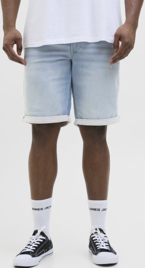 Jack & Jones Rick Icon I.K. Shorts Blue Denim - Shorts - Shorts i store størrelser - W40-W60