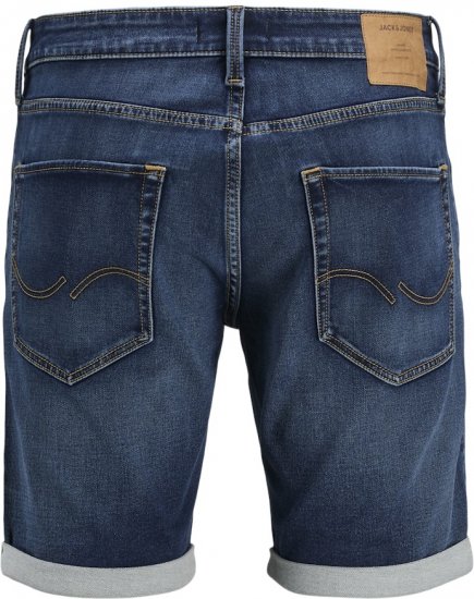 Jack & Jones Rick Con I.K. SHORTS GE 132 SN Blue Denim - Shorts - Shorts i store størrelser - W40-W60