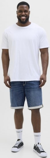 Jack & Jones Rick Con I.K. SHORTS GE 132 SN Blue Denim - Shorts - Shorts i store størrelser - W40-W60