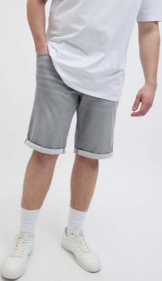 Jack & Jones Rick Icon I.K. GE 063 Shorts Grey Denim - Shorts - Shorts i store størrelser - W40-W60