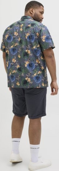 Jack & Jones Marco Erik Chino Shorts Navy Blazer - Shorts - Shorts i store størrelser - W40-W60