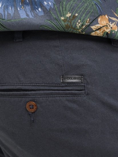 Jack & Jones Marco Erik Chino Shorts Navy Blazer - Shorts - Shorts i store størrelser - W40-W60