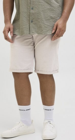 Jack & Jones Marco Erik Chino Shorts Grey - Shorts - Shorts i store størrelser - W40-W60