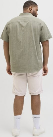 Jack & Jones Marco Erik Chino Shorts Grey - Shorts - Shorts i store størrelser - W40-W60