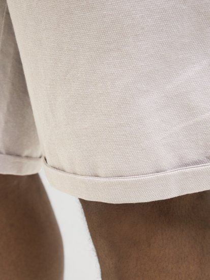 Jack & Jones Marco Erik Chino Shorts Grey - Shorts - Shorts i store størrelser - W40-W60