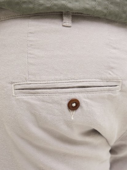 Jack & Jones Marco Erik Chino Shorts Grey - Shorts - Shorts i store størrelser - W40-W60