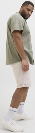 Jack & Jones Marco Erik Chino Shorts Grey - Shorts - Shorts i store størrelser - W40-W60