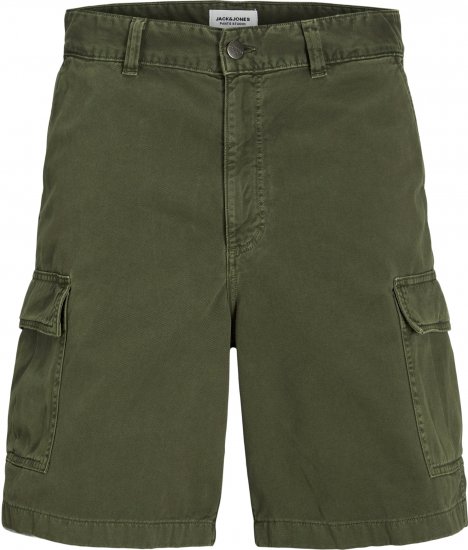 Jack & Jones Karl Avery Cargo Shorts Green - Shorts - Shorts i store størrelser - W40-W60