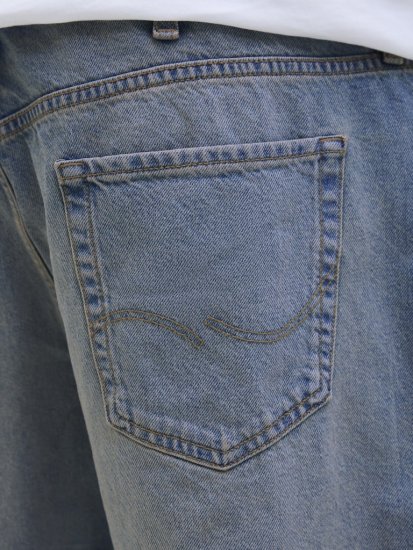 Jack & Jones Alex Original SQ171 Shorts Blue Denim - Shorts - Shorts i store størrelser - W40-W60