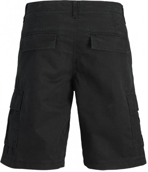 Jack & Jones Cole Mateo Cargo Shorts Black - Shorts - Shorts i store størrelser - W40-W60