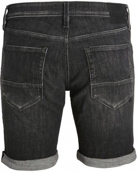 Jack & Jones RICK FOX SHORTS GE 245 Shorts Black Denim - Shorts - Shorts i store størrelser - W40-W60