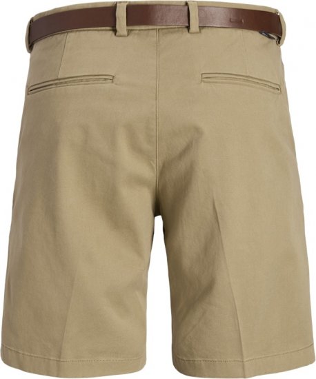 Jack & Jones Marco Franco Chino Shorts Brown - Shorts - Shorts i store størrelser - W40-W60