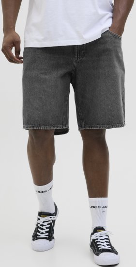 Jack & Jones Tony Original Denim Shorts Black - Shorts - Shorts i store størrelser - W40-W60