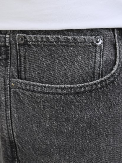 Jack & Jones Tony Original Denim Shorts Black - Shorts - Shorts i store størrelser - W40-W60