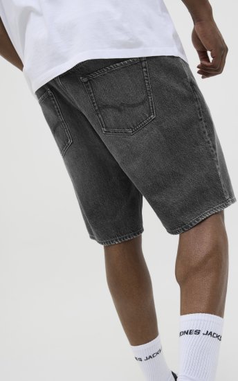 Jack & Jones Tony Original Denim Shorts Black - Shorts - Shorts i store størrelser - W40-W60