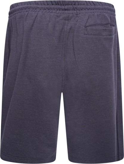 Kam Jeans 3317 Textured Interlock Shorts Indigo - Joggingbukser og shorts - Sweatpants og Sweatshorts 2XL-12XL