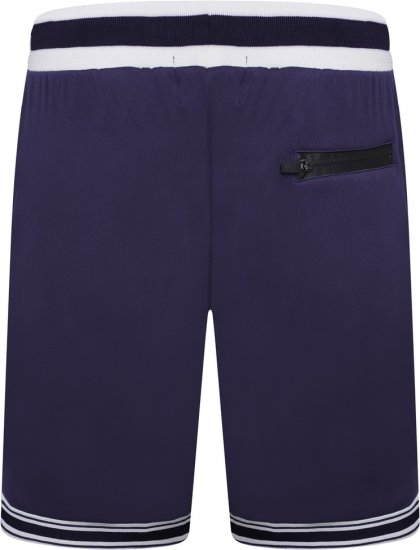 Kam Jeans TS005 Retro Tracky Set (Shorts/Sleeveless Hoodie) Navy - Tracksuits - Tracksuits i store størrelser til mænd