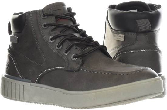 U.S. POLO ASSN. Winter Shoes Grey/Brown - Herresko 40-52 - 