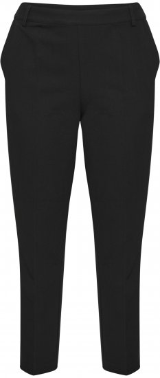 Kaffe Curve Sakira Lange Bukser Sort - Jeans & Bukser i Store Størrelser – Plus Size - 