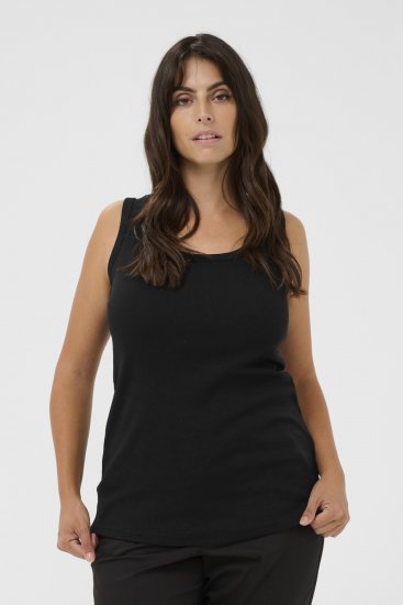 Kaffe Curve Carina Tanktop Sort - T-shirts - 