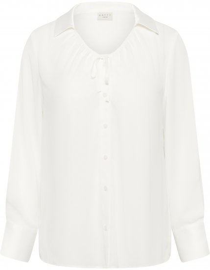 Kaffe Curve Gina Shirt White - Skjortebluser - 